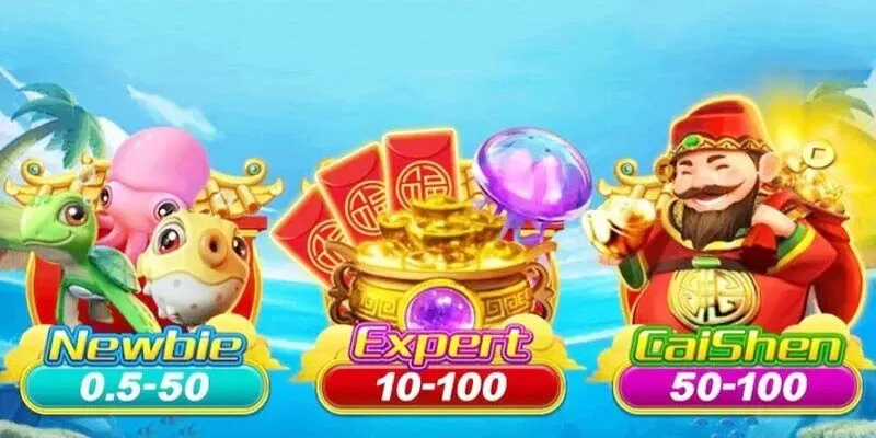 Cai Shen Fishing với giao diện hấp dẫn