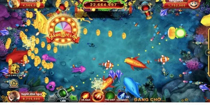 Khám phá các sảnh game bắn cá nổi bật
