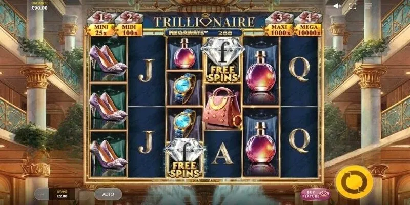 ​Trillionaire MegaWays cực hot của Evo RedTiger 