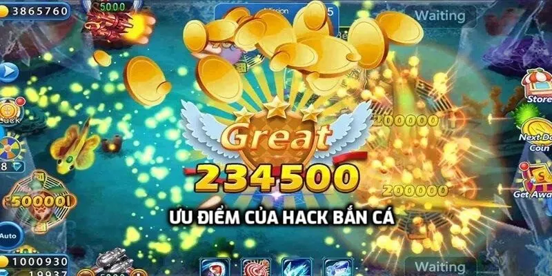 Ưu điểm đáng chú ý của hack bắn cá